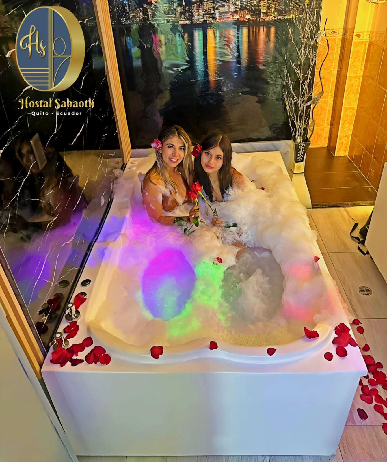 Habitaci&oacute;n con jacuzzi