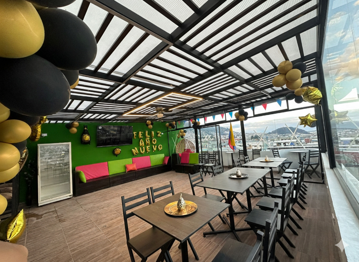 Terraza con vista panor&aacute;mica de d&iacute;a